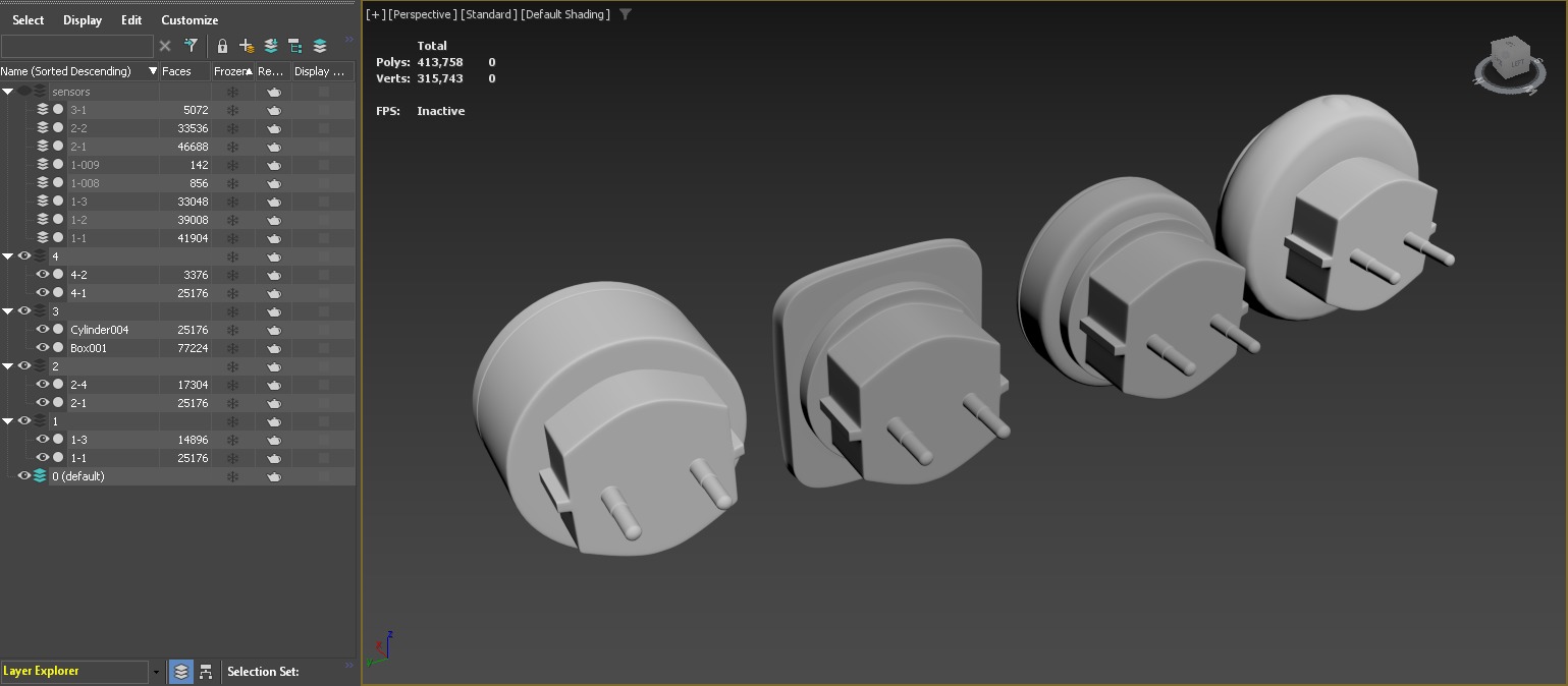 Smart Home Plug-in and Security Kit 3D model_20