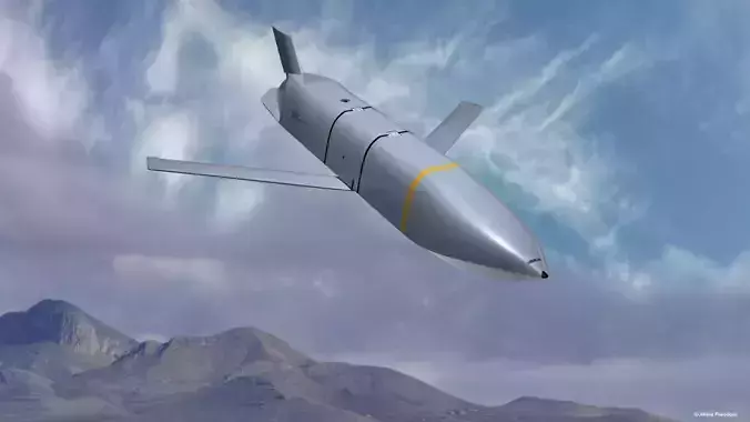 AGM-158 XR Missile 3D model