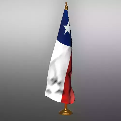 CHILE TABLE FLAG