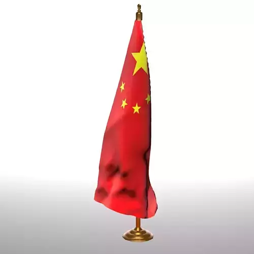 CHINA TABLE FLAG