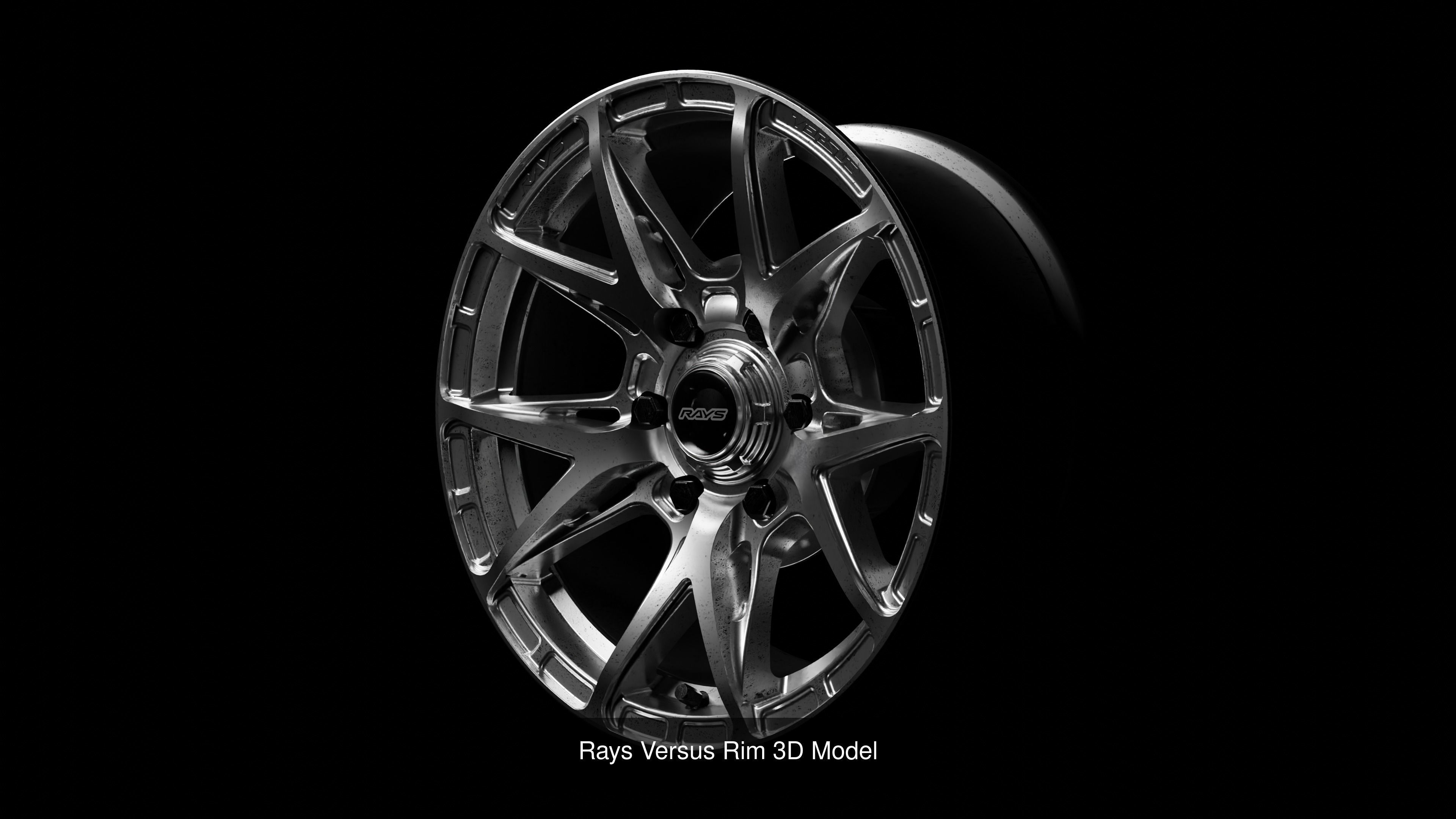 Highpoly Rim Models 3D Model Collection_3