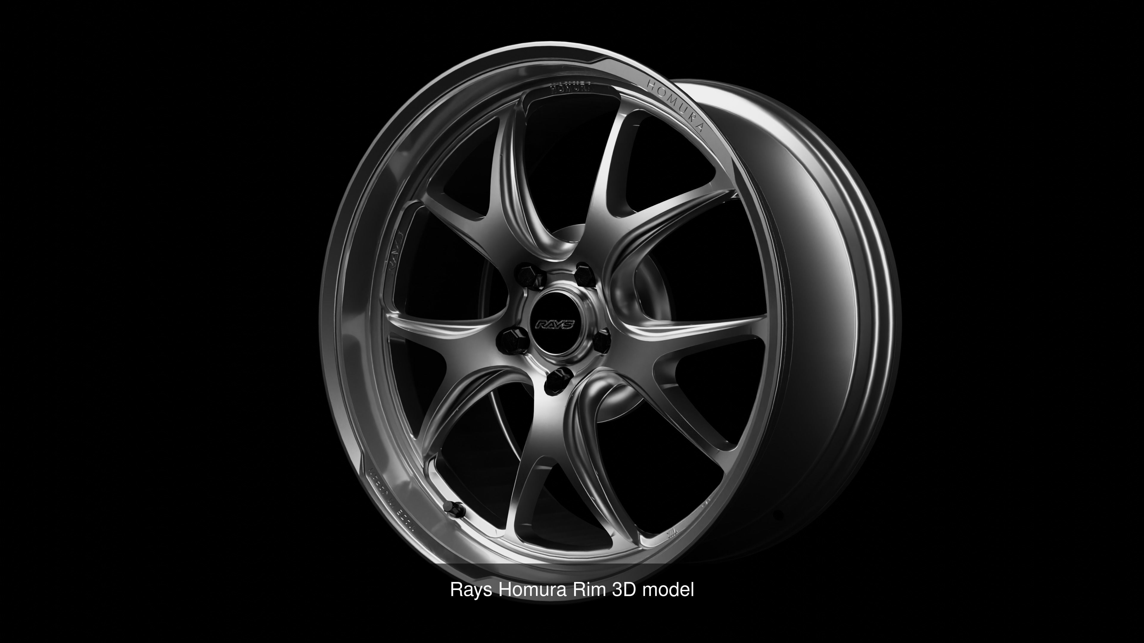 Highpoly Rim Models 3D Model Collection_2