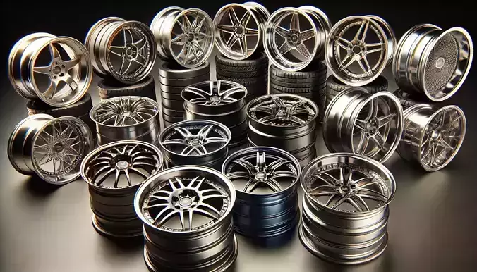 Highpoly Rim Models 3D Model Collection