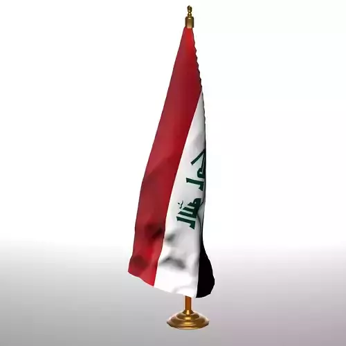 IRAQ TABLE FLAG