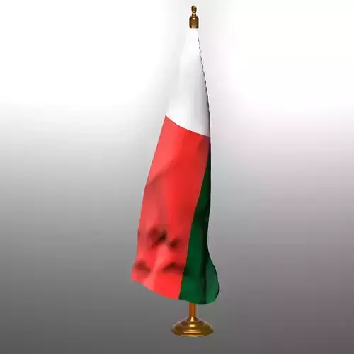 MADAGASCAR TABLE FLAG