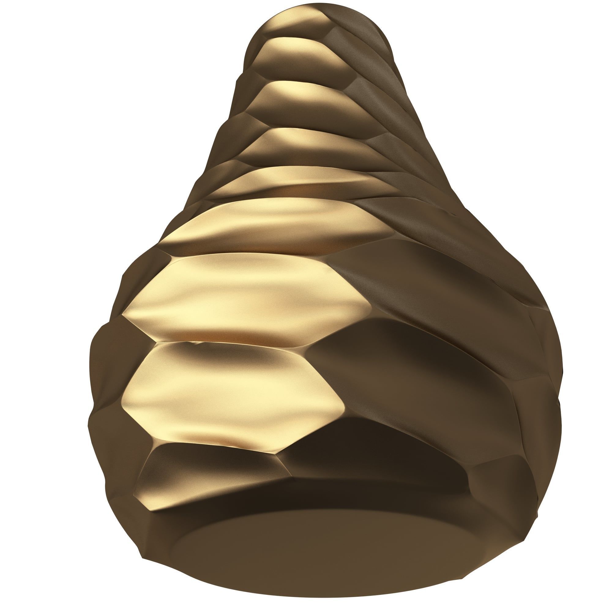 Flower Pot 045 Low-poly 3D model_4