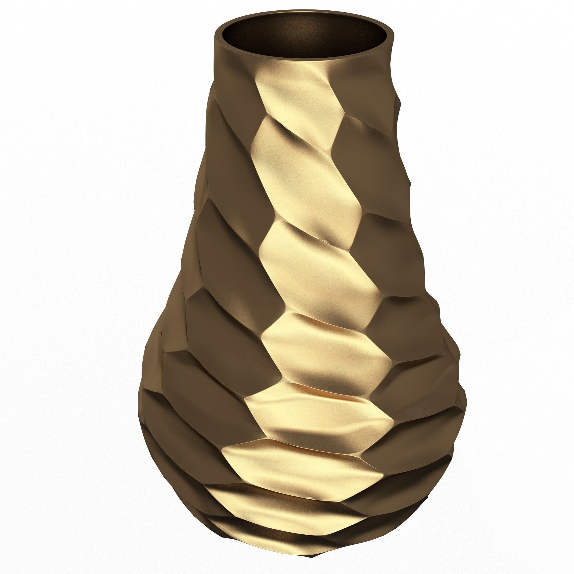 Flower Pot 045 Low-poly 3D model_1