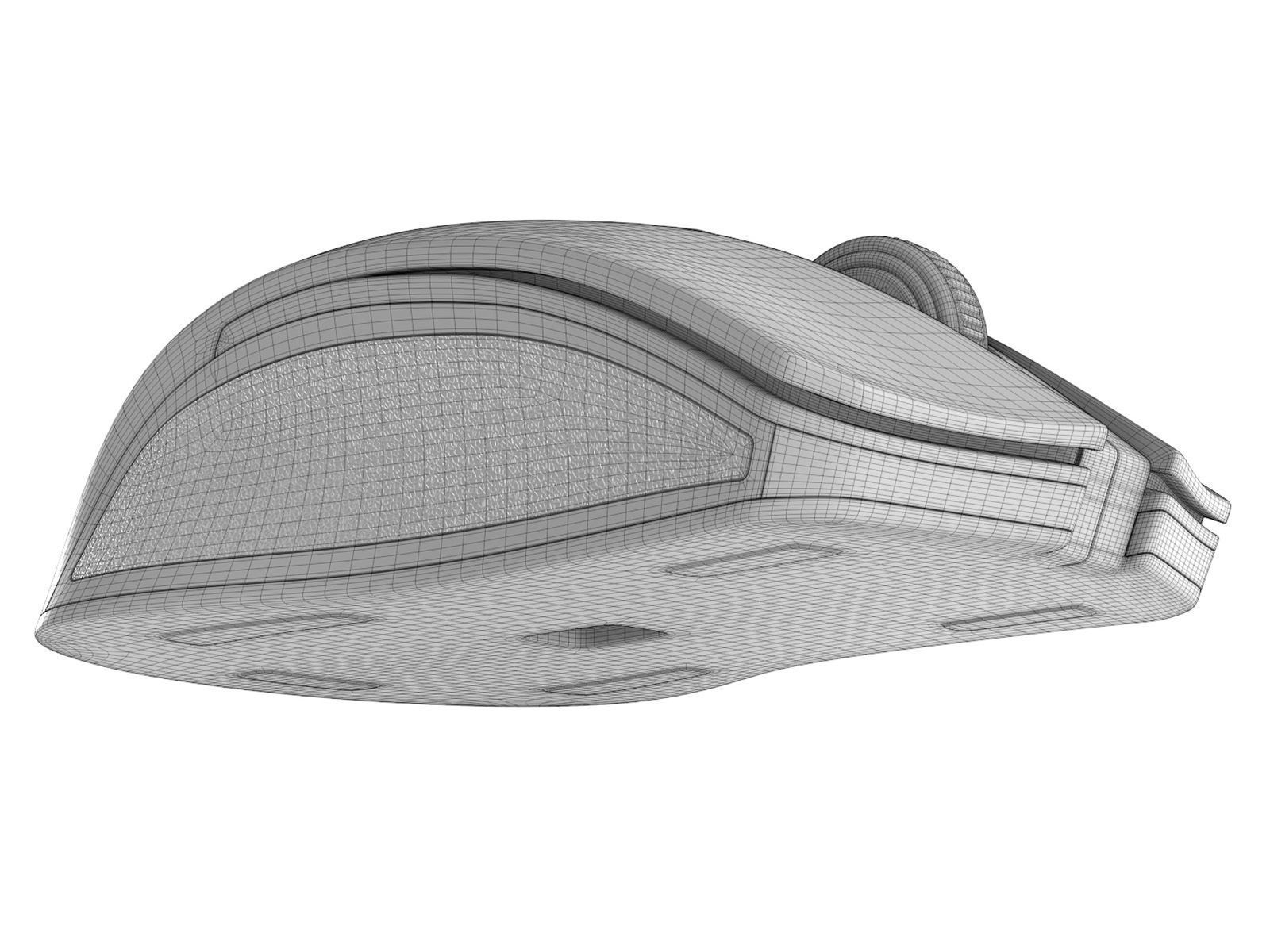 Computer Mouse 018 Low-poly 3D model_8
