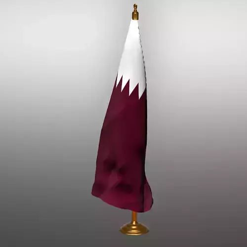 QATAR TABLE FLAG