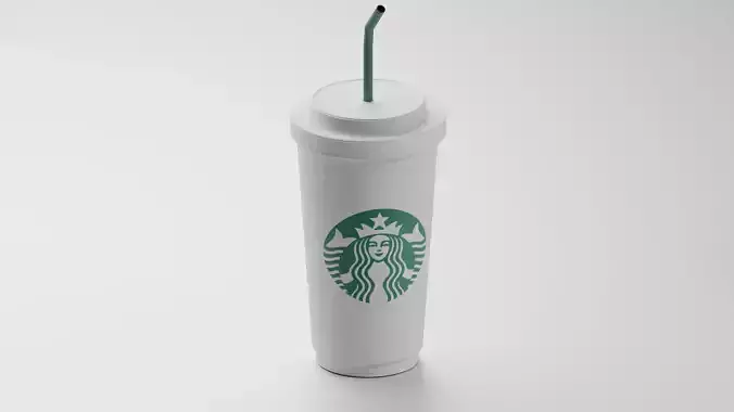  Starbucks Cup 3D Model