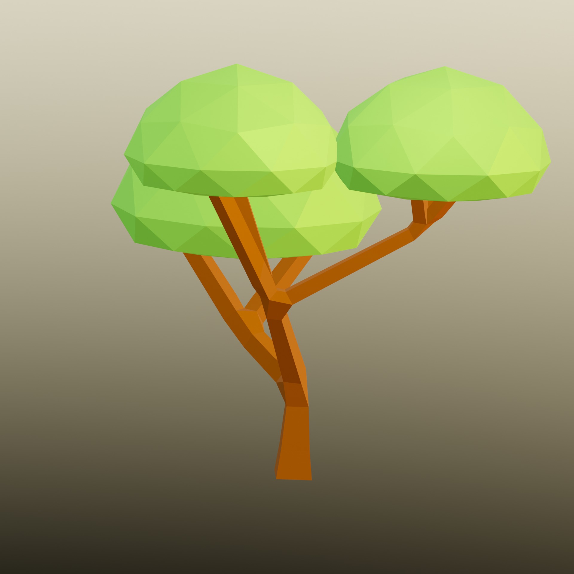 TREE VOXEL 3D model_2