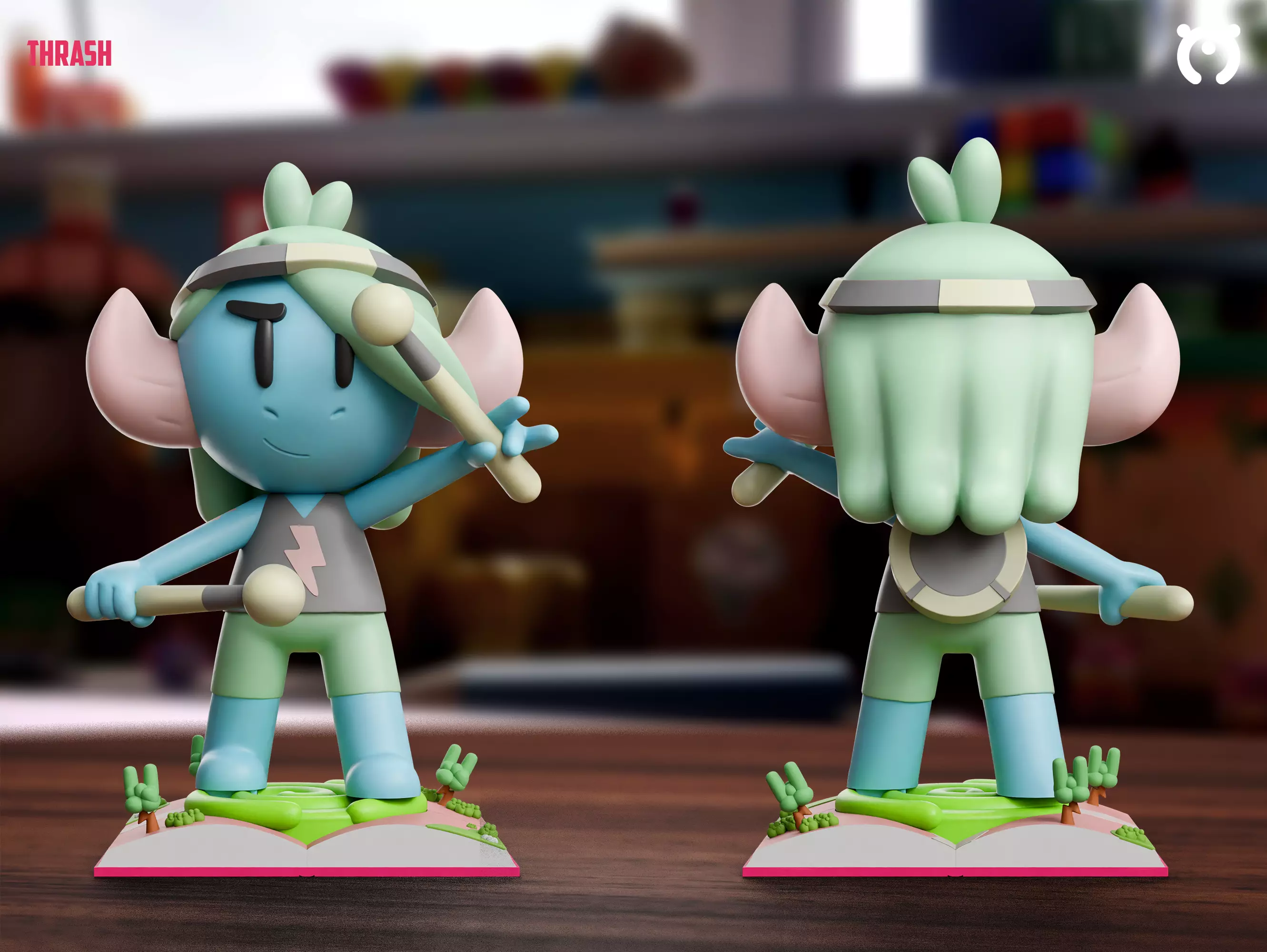 Thrash - Plucky Squire 3D print model