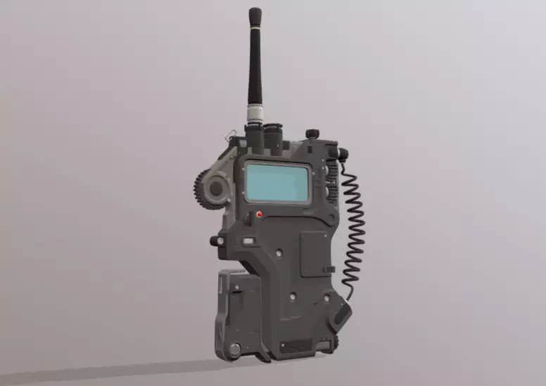 D3 raido Free 3D model