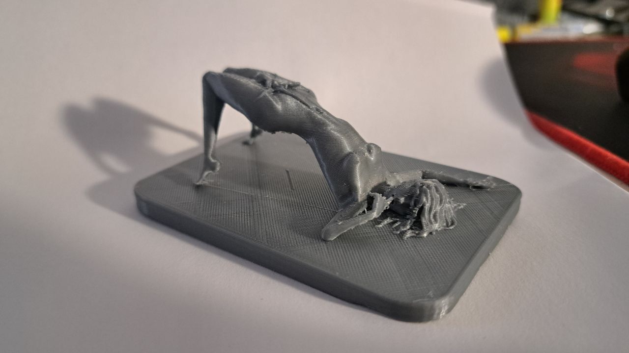 Girl and octopus 3d print model 3D print model_9