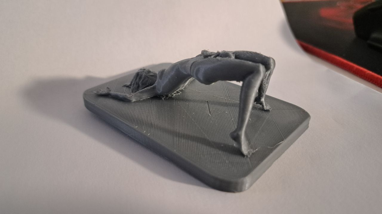 Girl and octopus 3d print model 3D print model_8