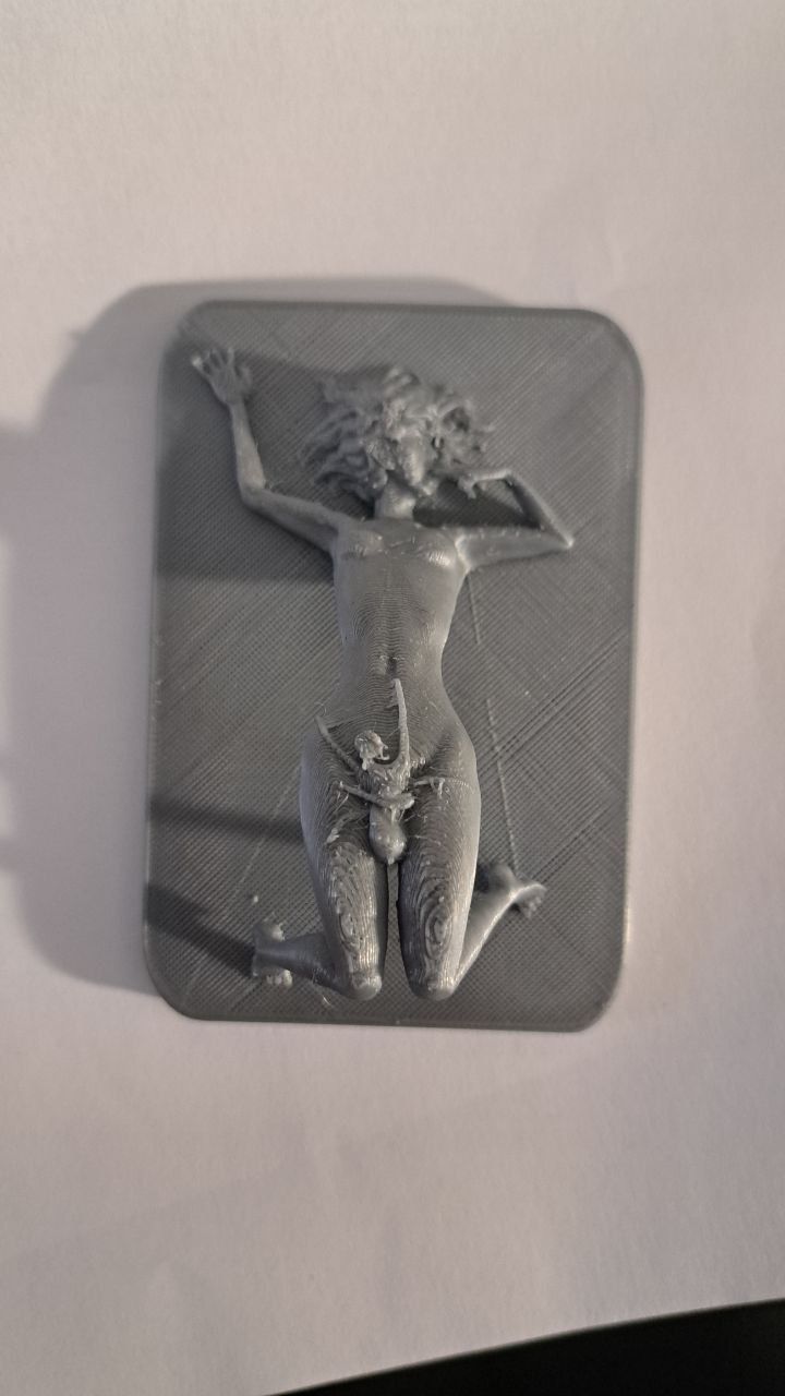 Girl and octopus 3d print model 3D print model_10