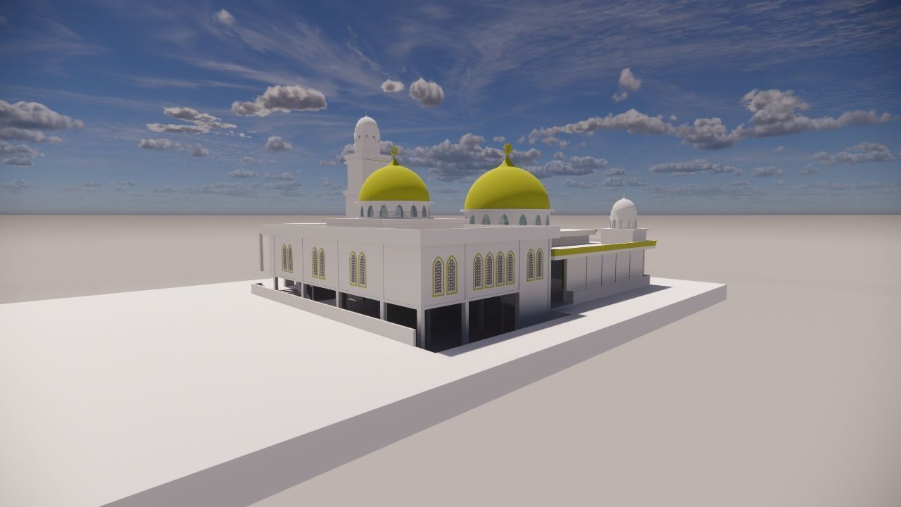MOSQUE-Mosque 3D model_4