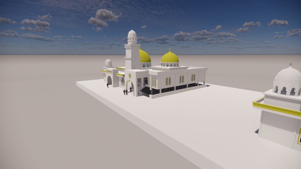 MOSQUE-Mosque 3D model_9