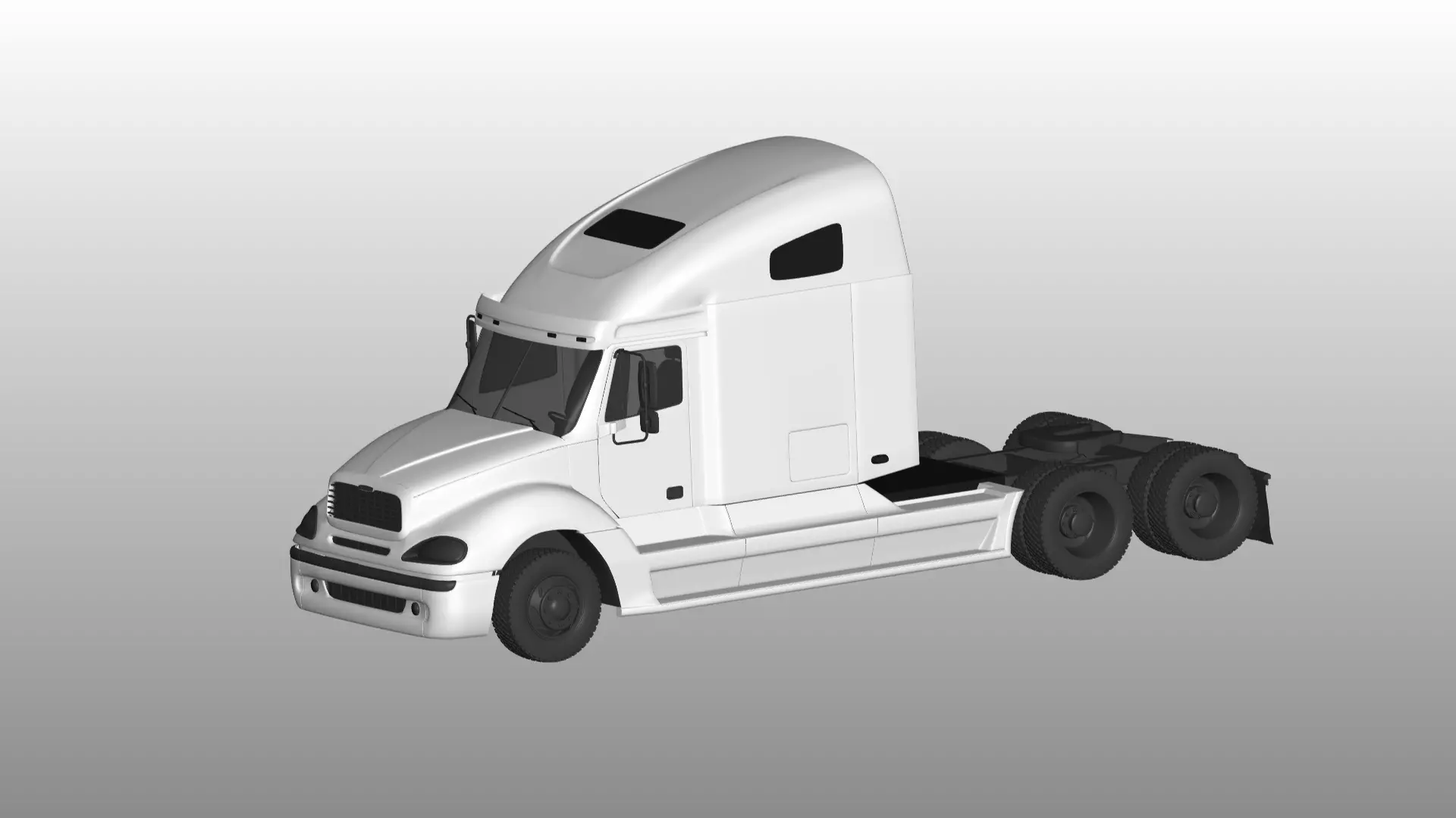 Freightliner Columbia Truck 3D model