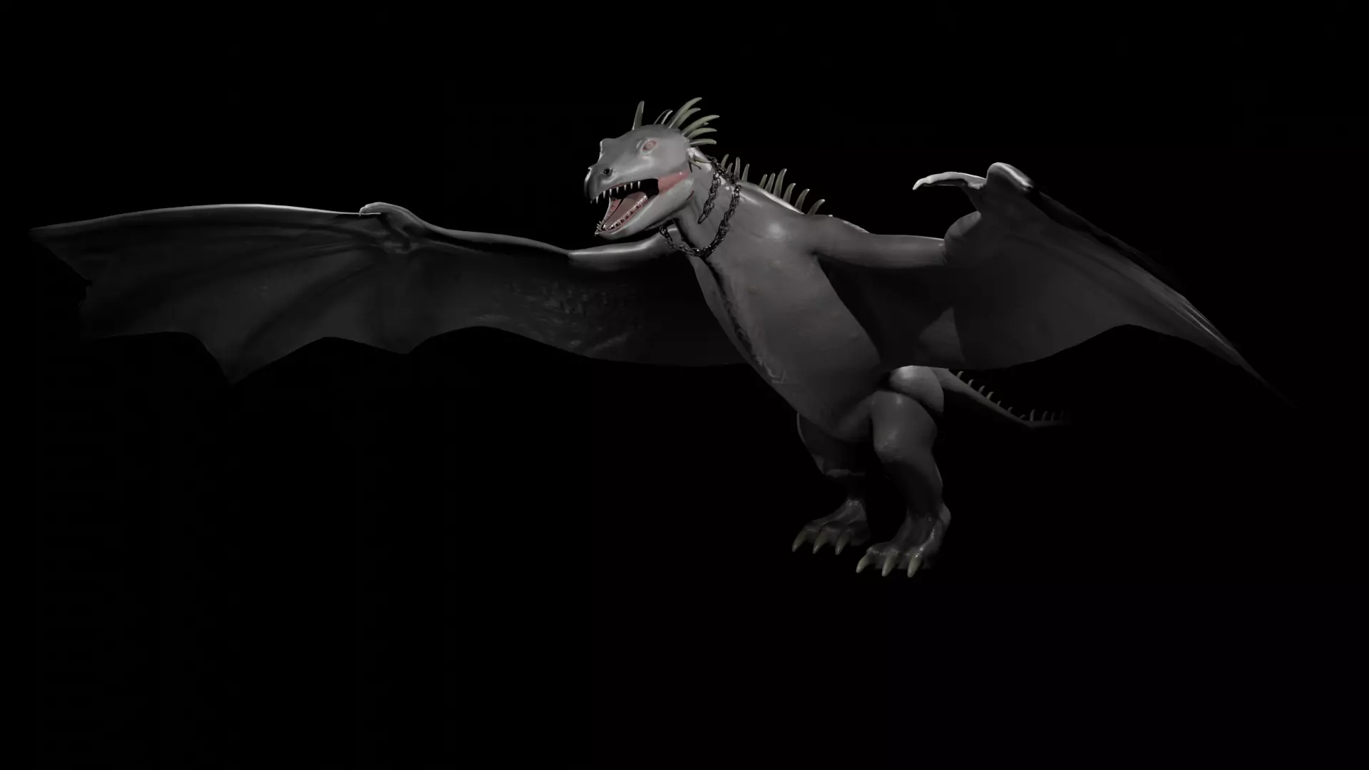 Ukrainian iron belly Low-poly 3D model