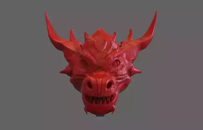 Dragon Head Sculpt