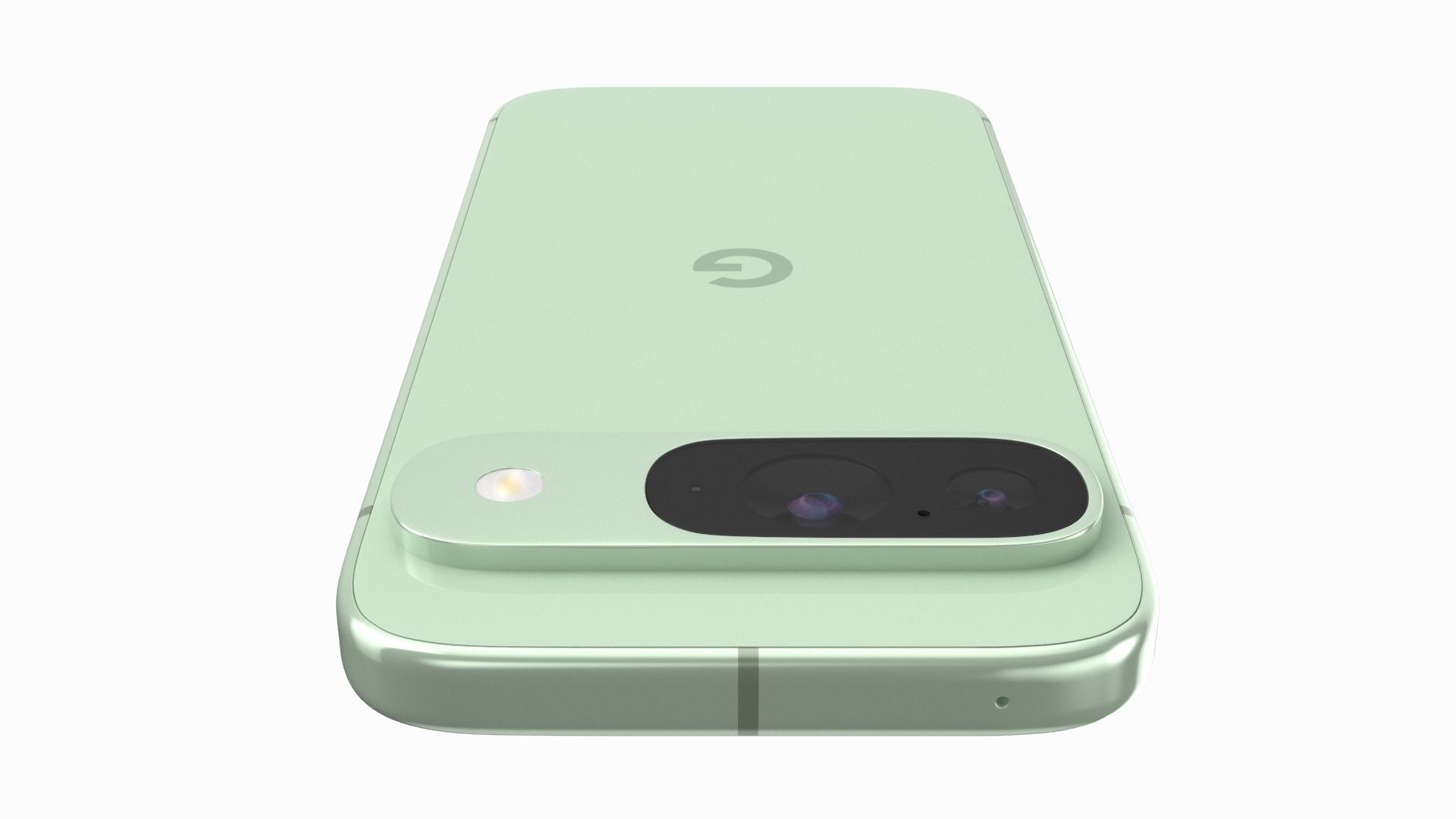 Google Pixel 9 Wintergreen 3D model_4