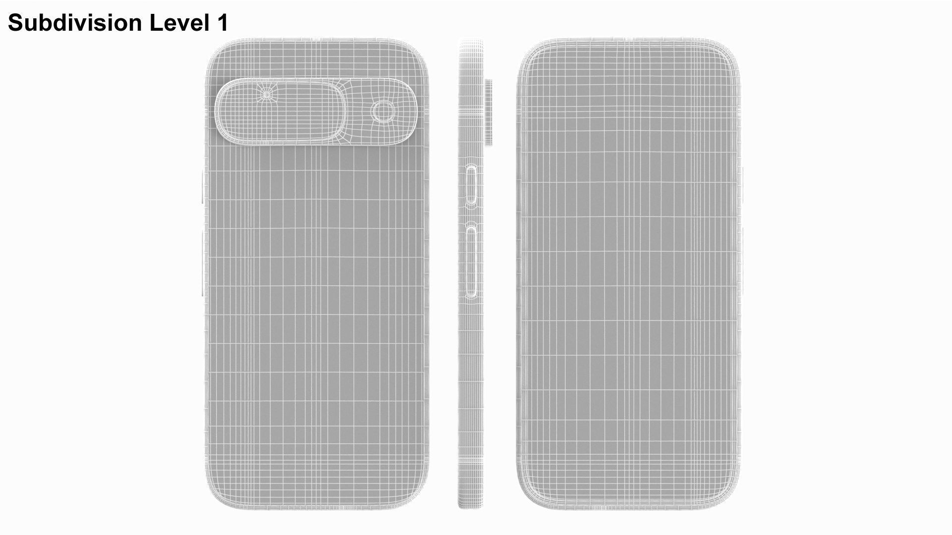 Google Pixel 9 Wintergreen 3D model_12