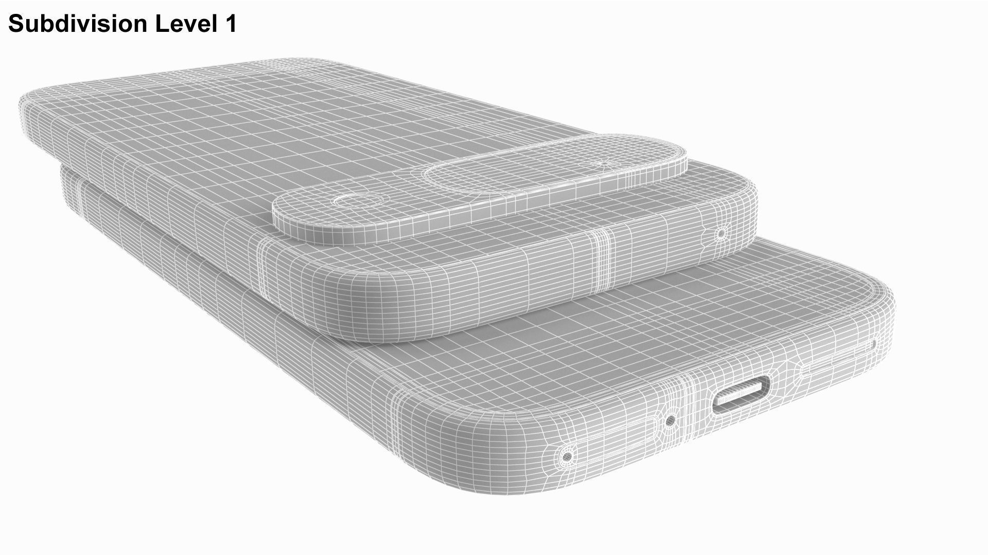 Google Pixel 9 Wintergreen 3D model_14