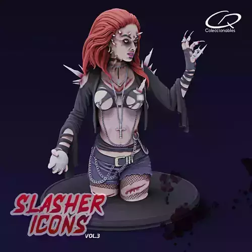 Slasher Icons - Return of the living Dead 3 - Mindy Clark  3D print model