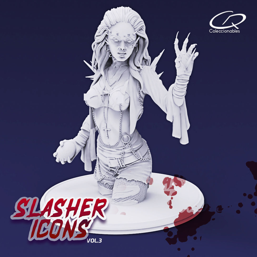 Slasher Icons - Return of the living Dead 3 - Mindy Clark  3D print model_10