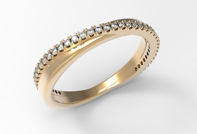 rings 3D print model