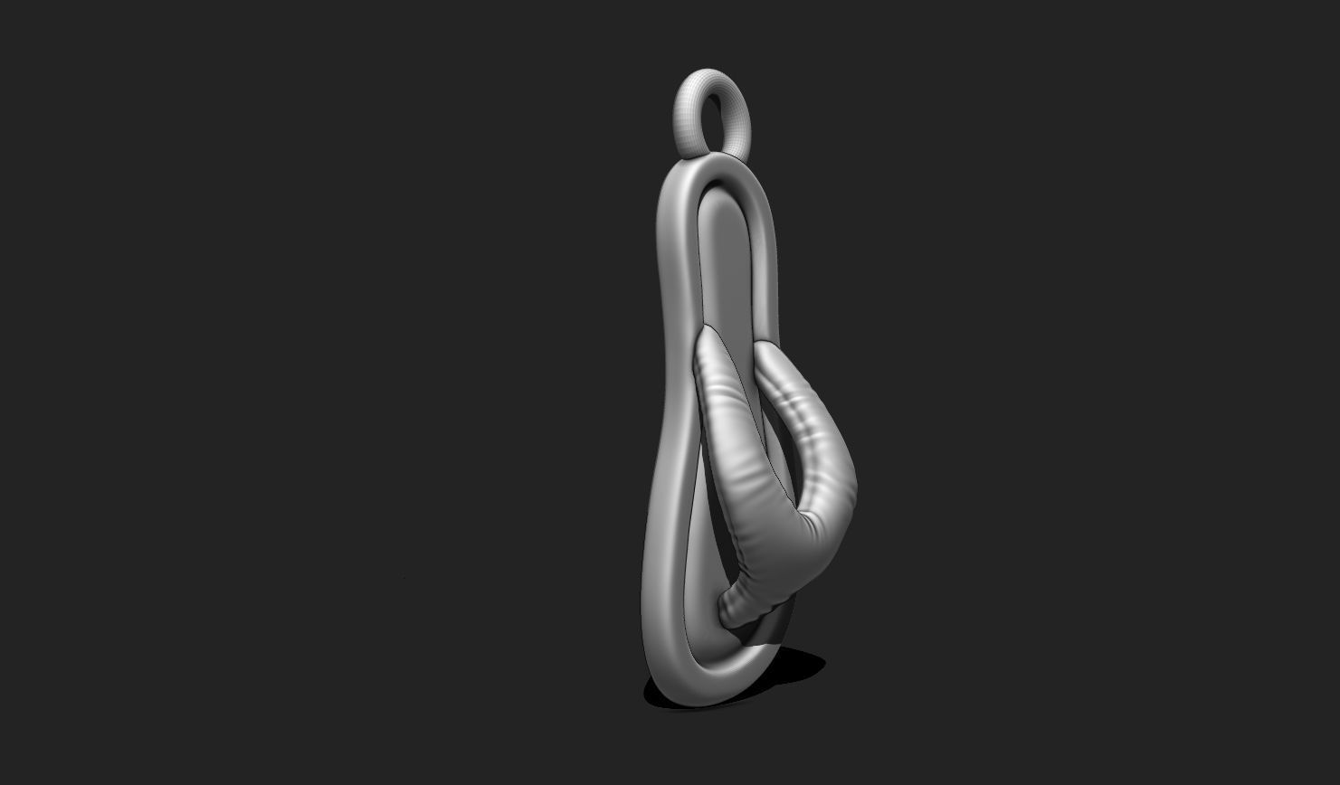 Slipper - Flip-Flop - Sandals - Necklace - Jewelry - Keychain 3D print model_6