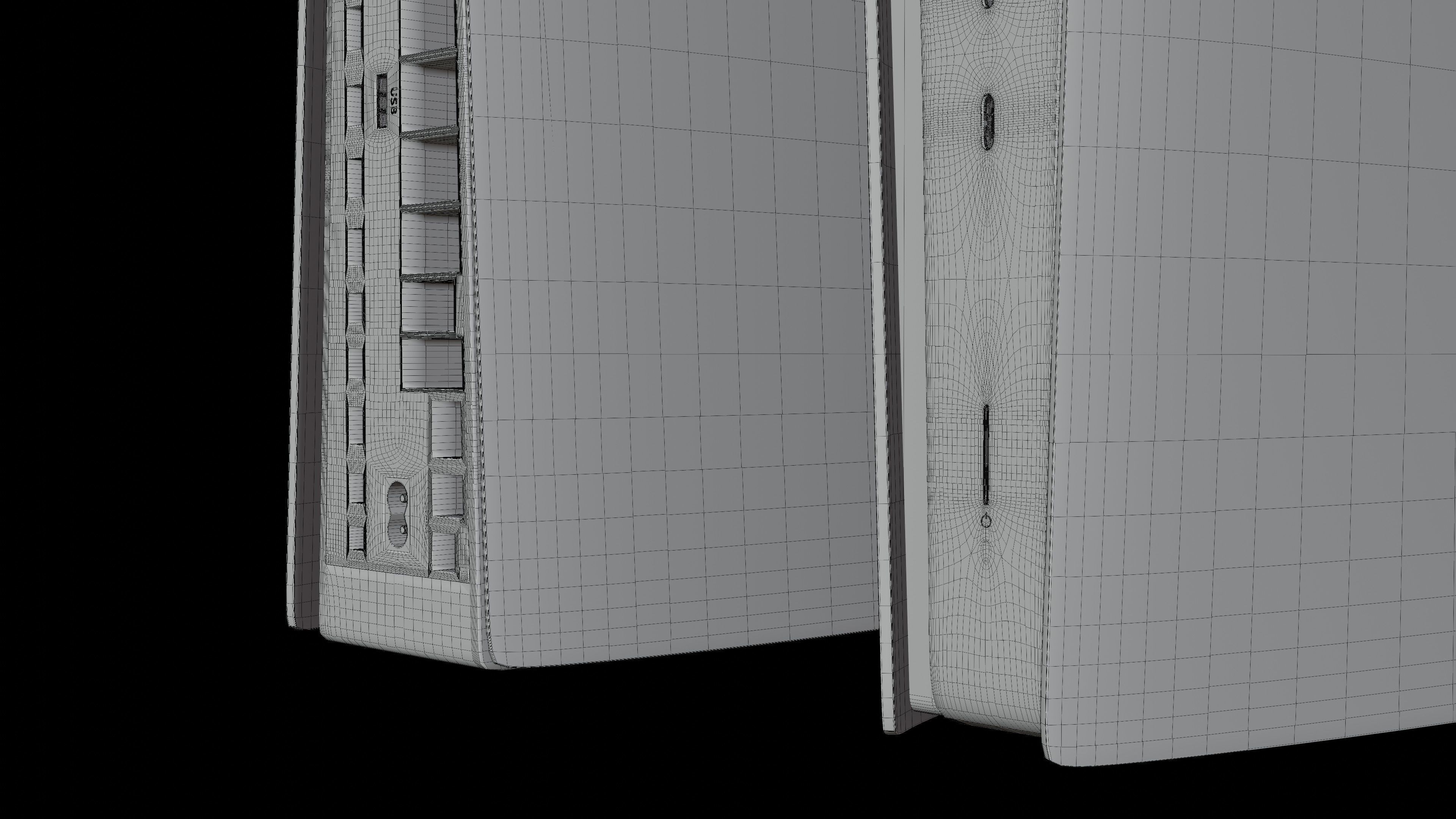 High-Poly 3D Model of PlayStation 5 Pro Console 3D model_16