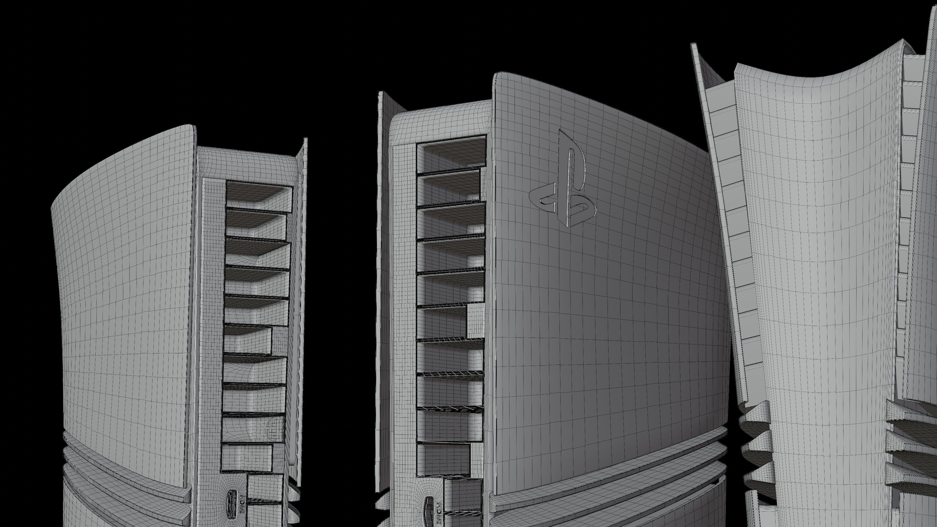 High-Poly 3D Model of PlayStation 5 Pro Console 3D model_13