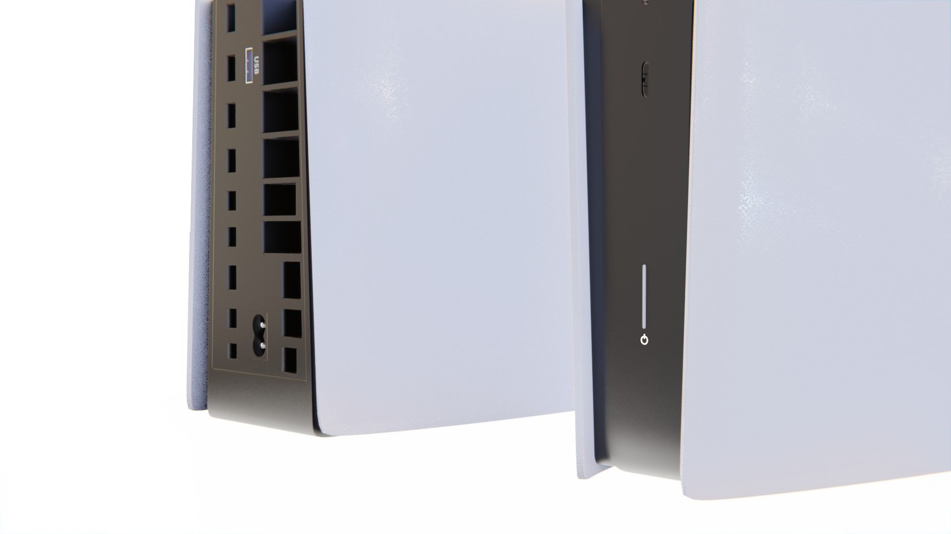 High-Poly 3D Model of PlayStation 5 Pro Console 3D model_6