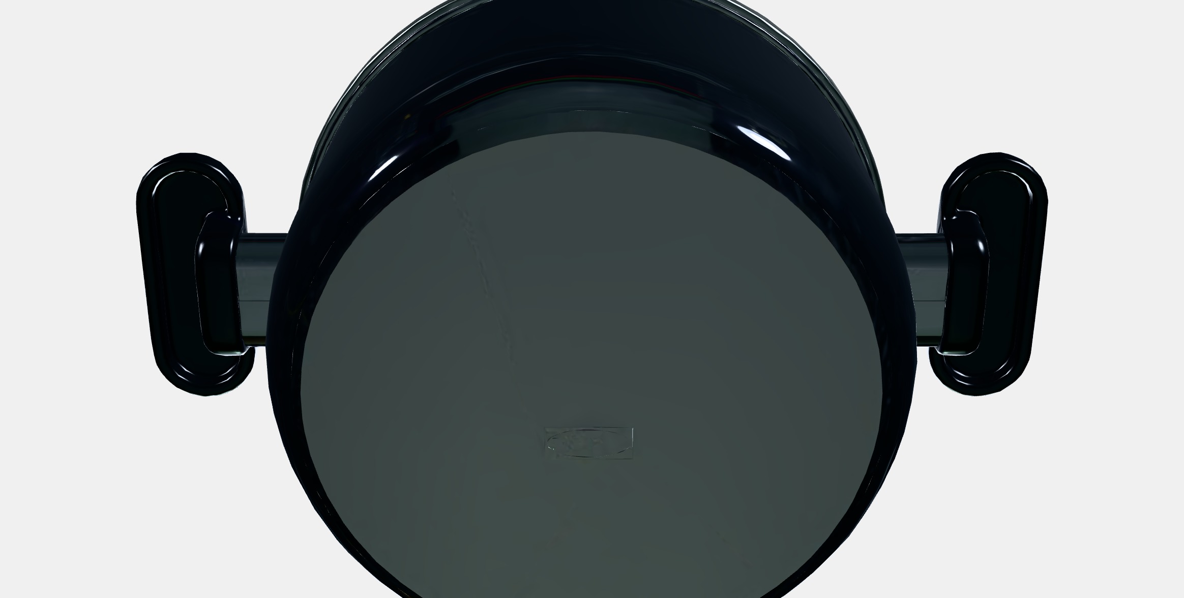 MIDDAGSMAT Pot with lid Low-poly 3D model_8