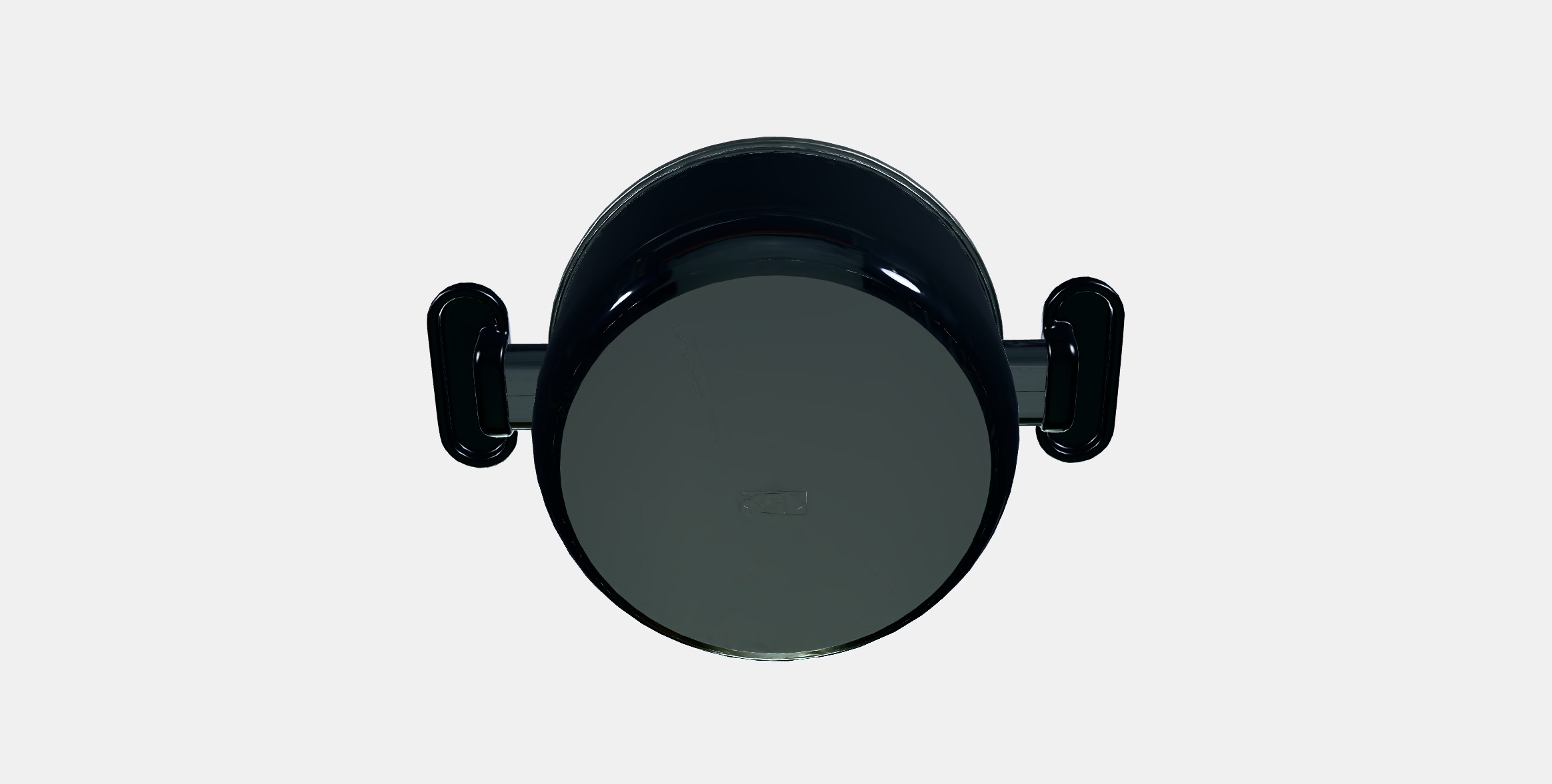 MIDDAGSMAT Pot with lid Low-poly 3D model_7