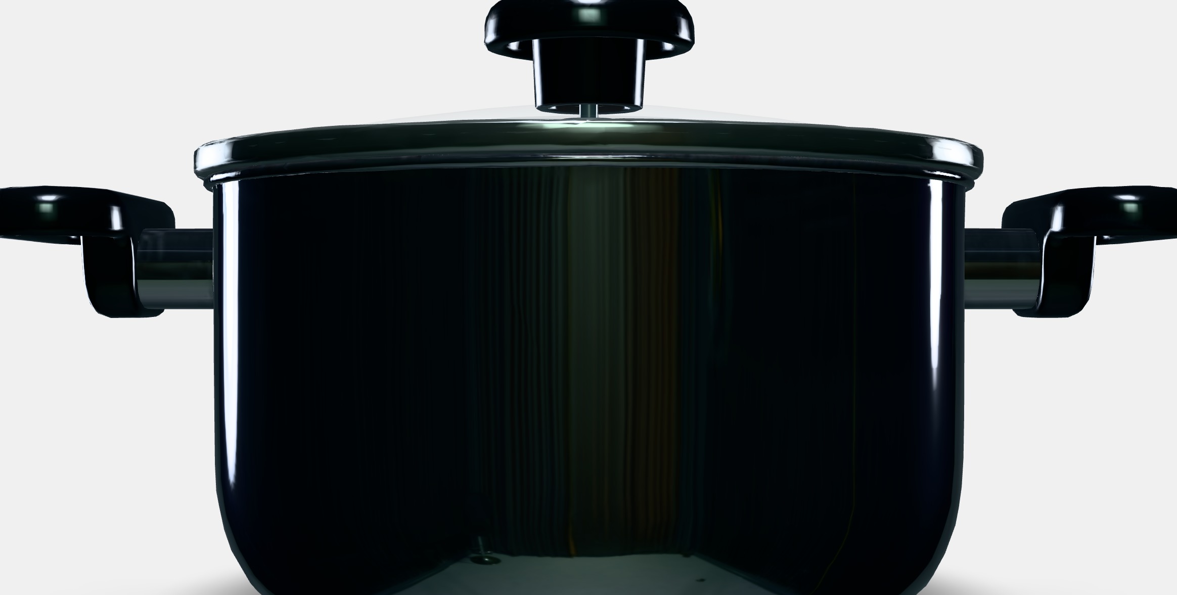 MIDDAGSMAT Pot with lid Low-poly 3D model_11