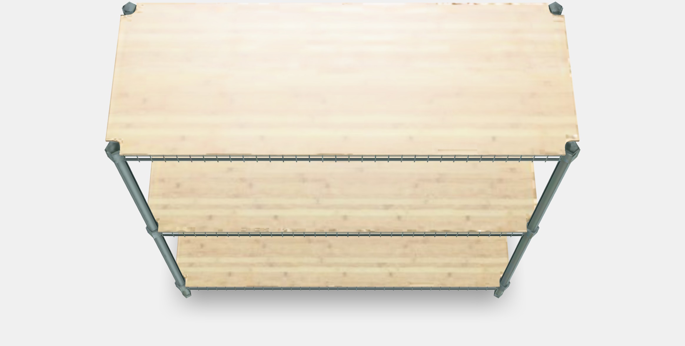 OMAR 1 shelf section 2 Low-poly 3D model_4