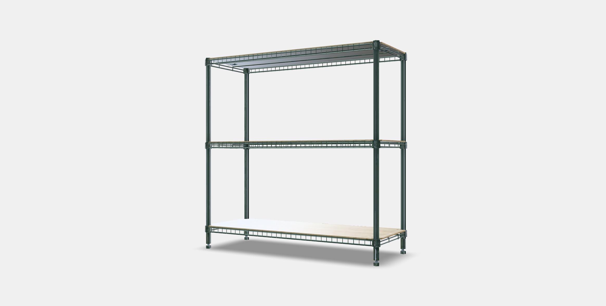OMAR 1 shelf section 2 Low-poly 3D model_12