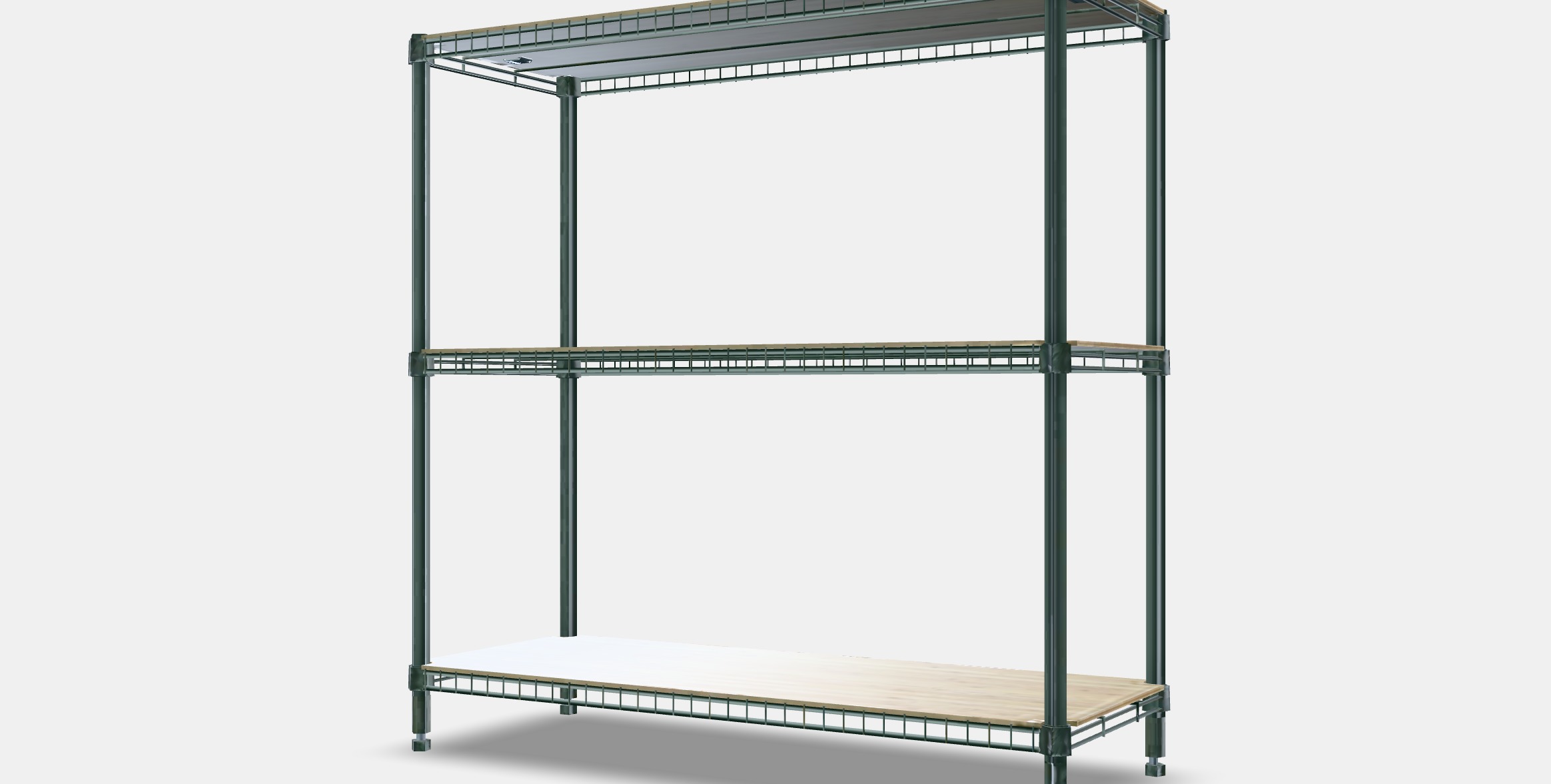 OMAR 1 shelf section 2 Low-poly 3D model_13