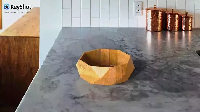 Low Poly Bowl 2