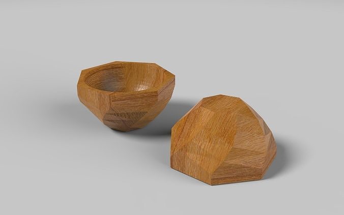 LOW POLY BOWL 3D model