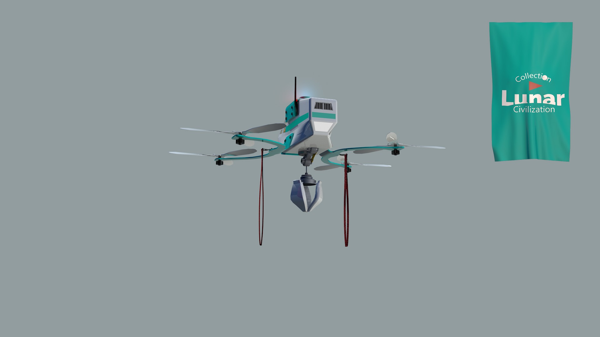 Lunar Drone Brutus 3D model_10