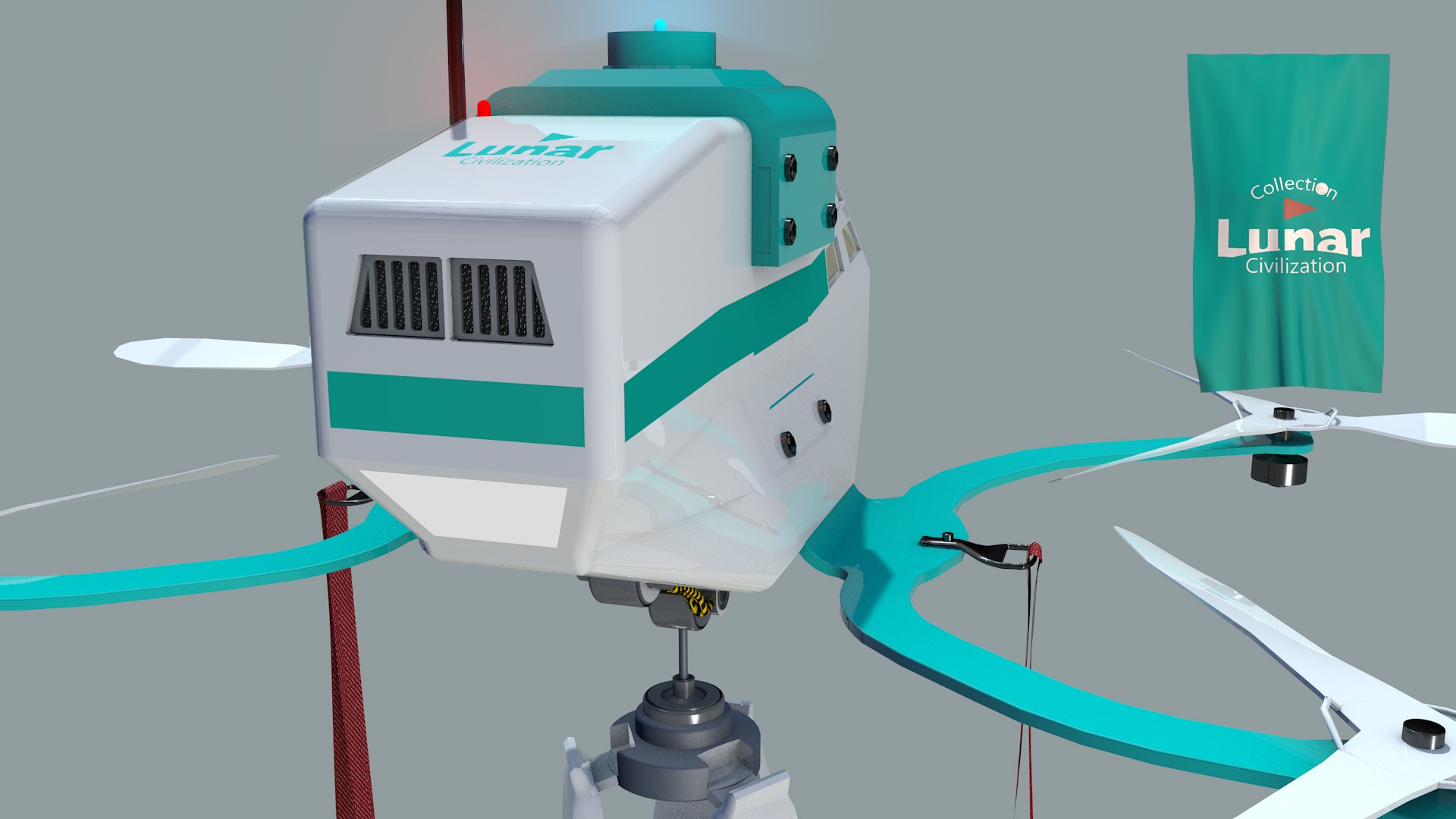 Lunar Drone Brutus 3D model_12