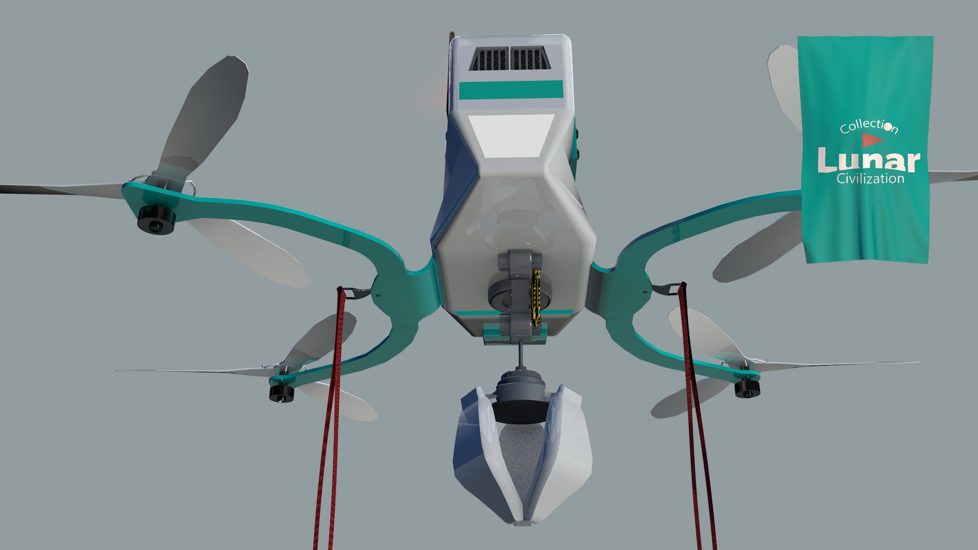 Lunar Drone Brutus 3D model_13