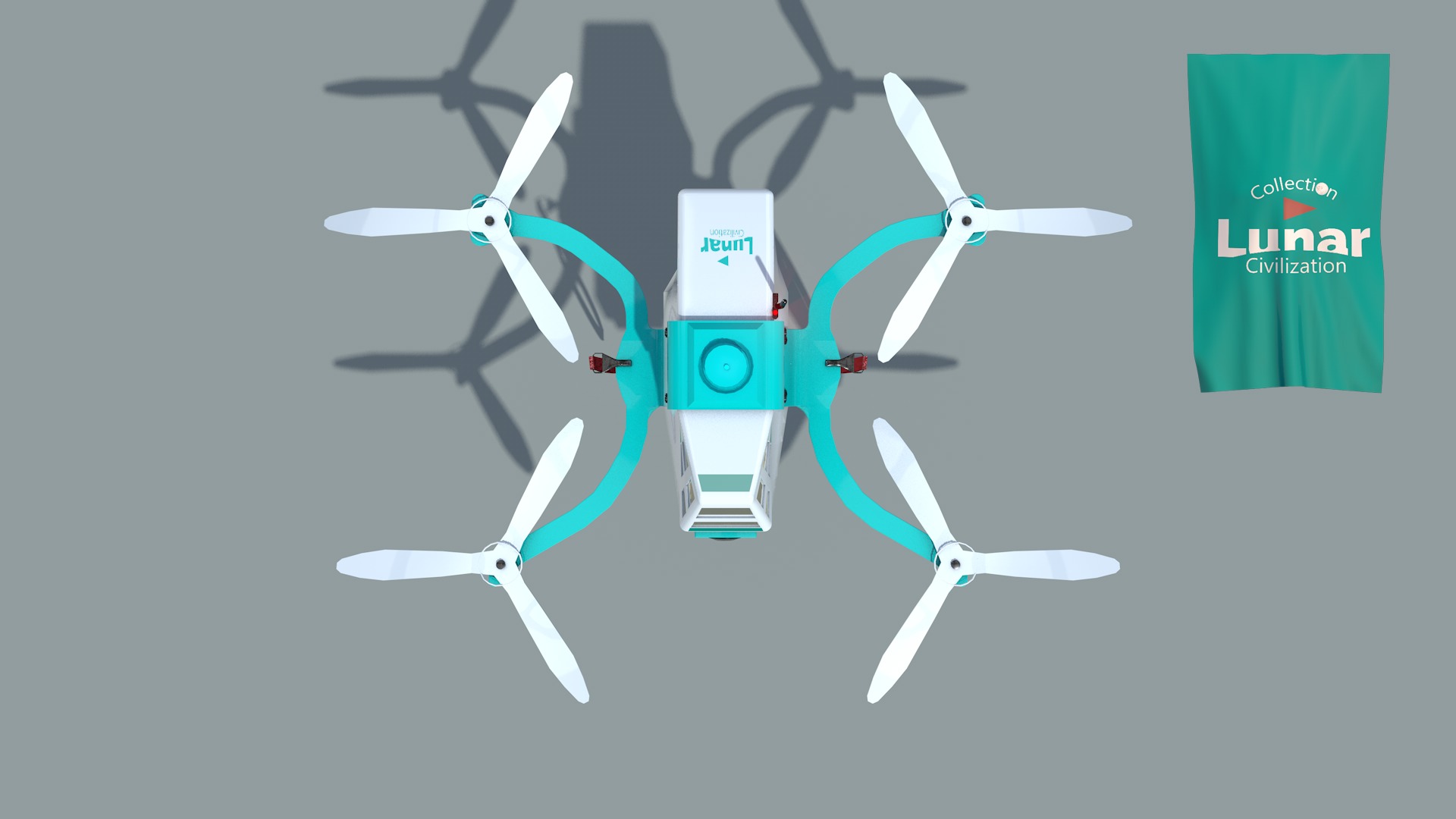 Lunar Drone Brutus 3D model_8