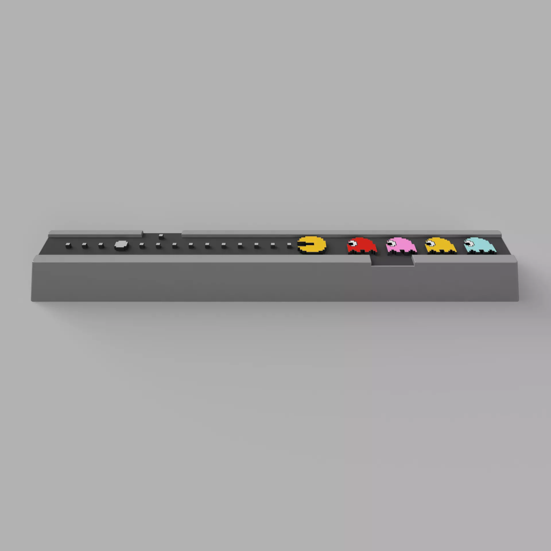 Pec-Man Keycap Spacebar Free 3D print model