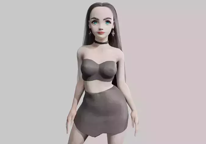 sweet cute Woman V29981 