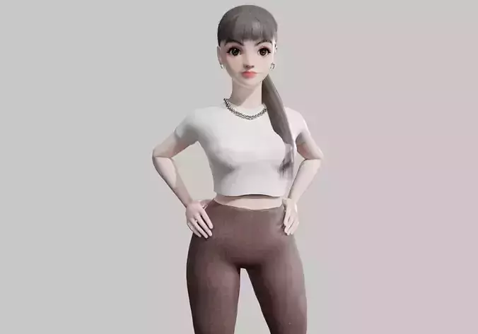 cute pretty Woman V21873 